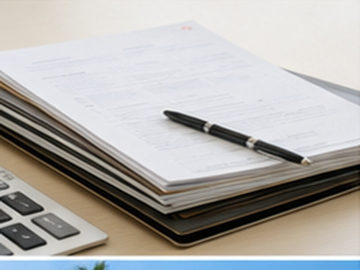 Export documentation and trade paperwork with no visible personal data