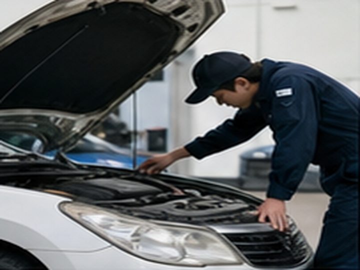 Vehicle inspection support in Japan before export shipment